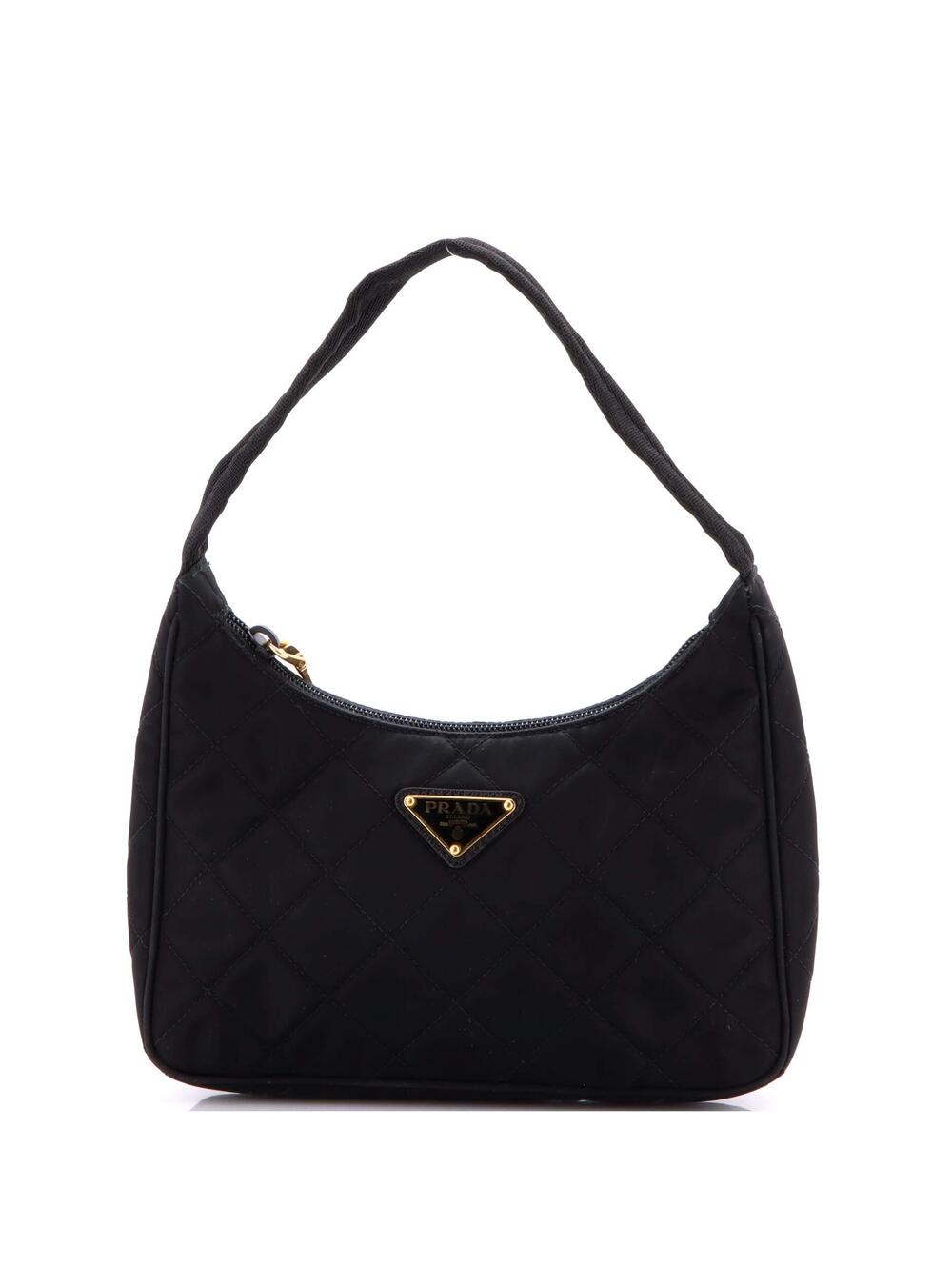 Prada Hobo Quilted Tessuto Small #223999P15B